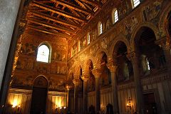 Monreale: interno del duomo