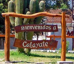 Bienvenidos a Cafayate