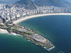 Arpoador e Forte di Copacabana