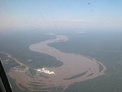 Il fiume Iguassù (Iguacu)