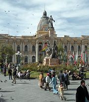 La Paz: palazzo del governo