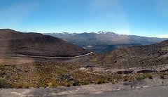 On The Road verso Chivay: panorama