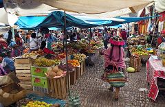 Pisac: mercato